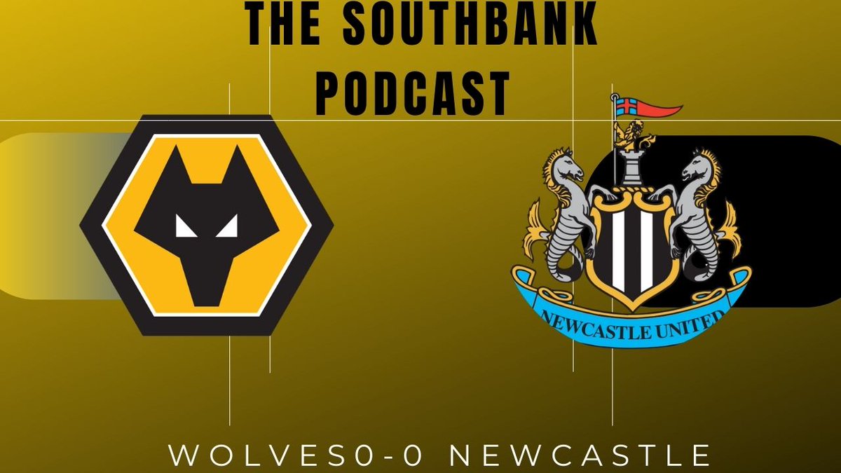 NEW EPISODE OUT NOW!! 

In today's video, we recap yesterday's 0-0 draw with <a href="/NUFC/">Newcastle United</a> and look ahead to a challenging visit to the Etihad on Saturday. 

WATCH HERE 📺: youtu.be/QV6CIW-0b3U?si…

LISTEN HERE 🔊: open.spotify.com/episode/0sFR1p…

#wwfc #wolves #WOLNEW
