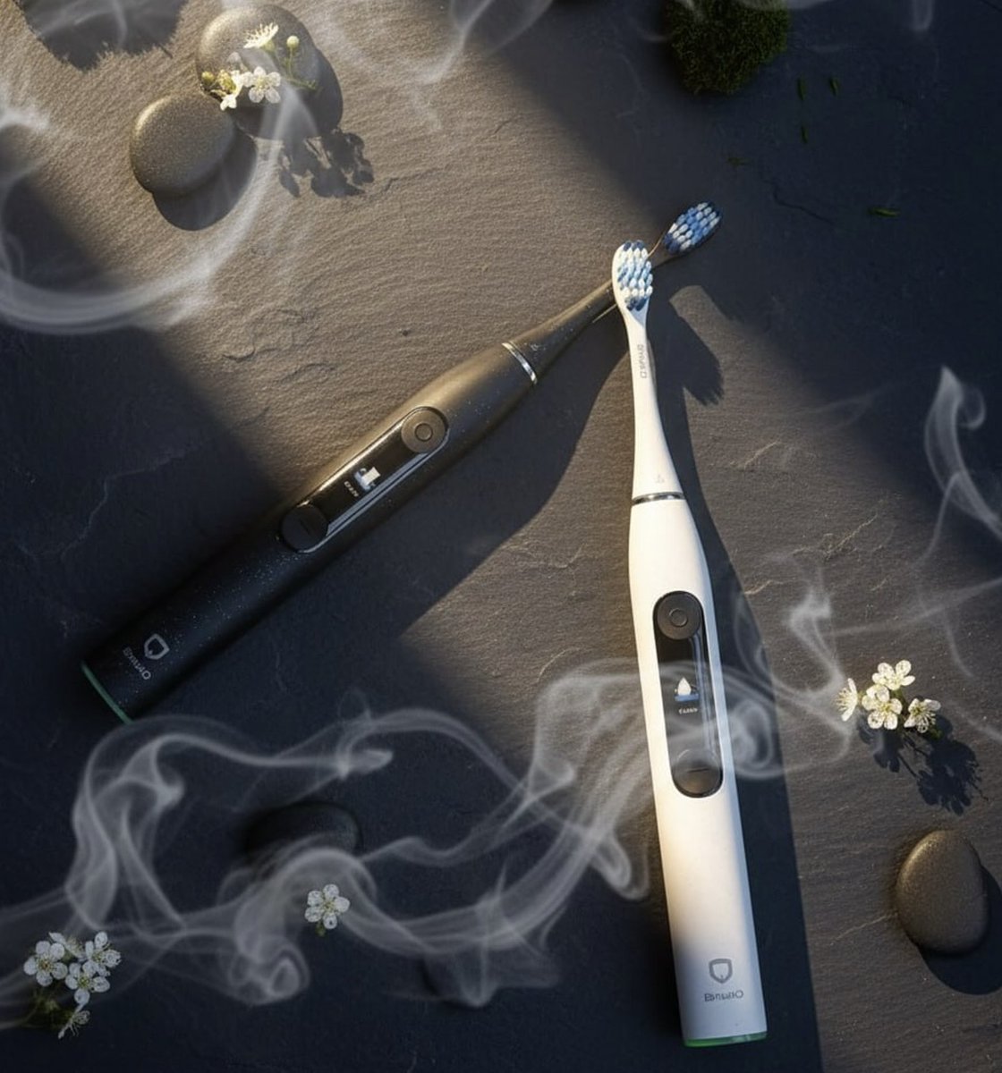 BrushONetwork's tweet photo. Built on Fully Smart Brushing (FSB) technology, BrushO guided brushing, tailored to your habits.
#BrushO #smartbrush #aitechnology https://t.co/cIrQUoMKlv