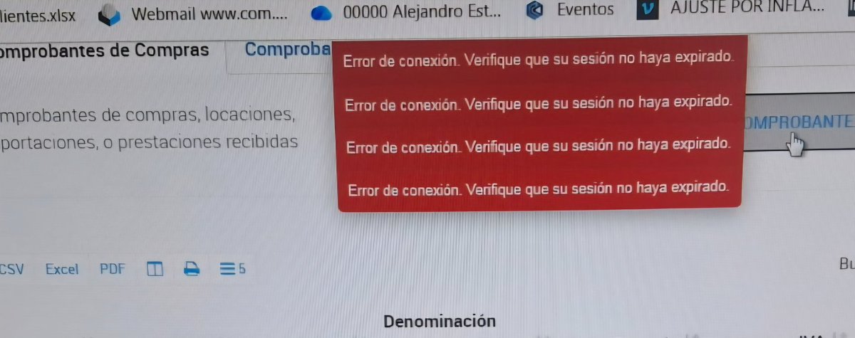 No pueden exigir presentación a término si <a href="/ARCA_informa/">ARCA | Agencia de Recaudación y Control Aduanero</a> no cumple con el funcionamiento básico de aplicativos. 
NO PODEMOS SEGUIR TRABAJANDO ASÍ!