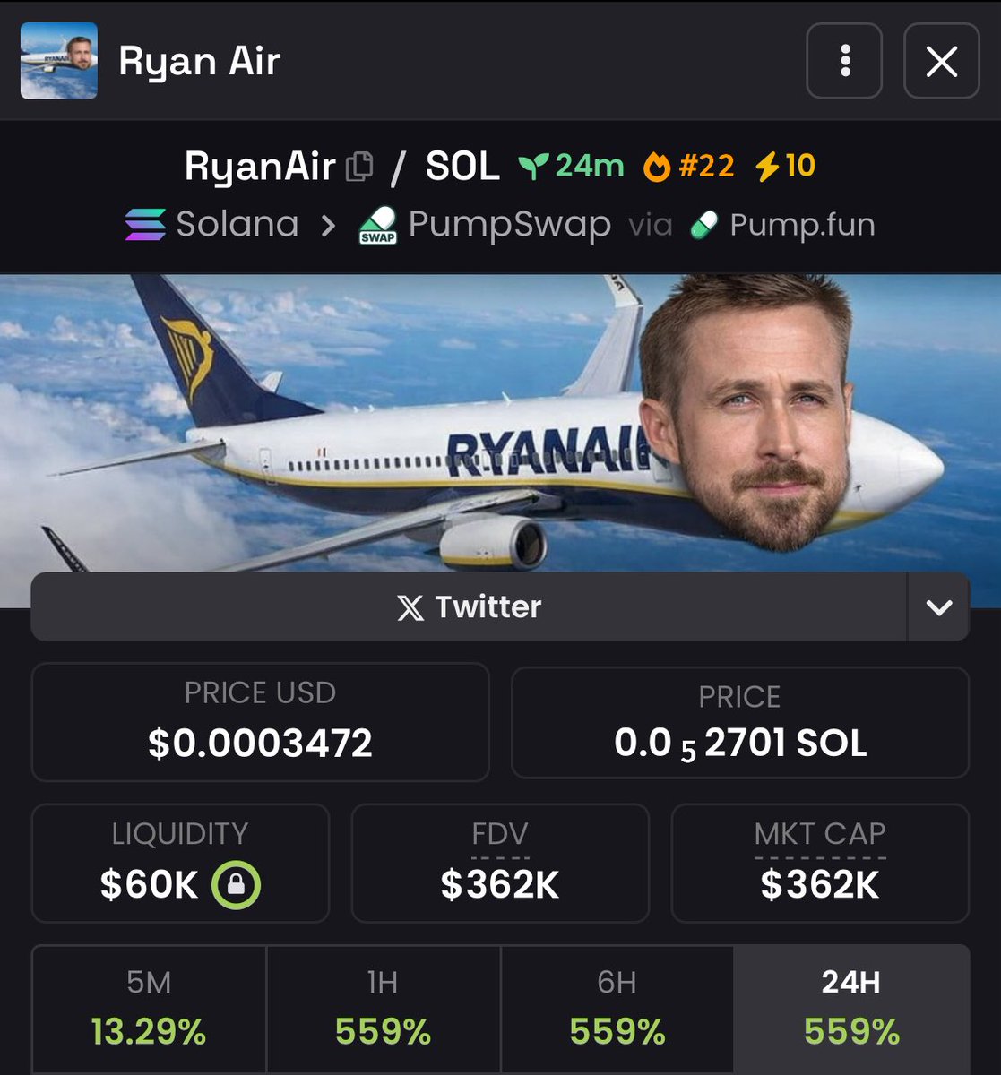 bought some Ryan air for the culture ✈️