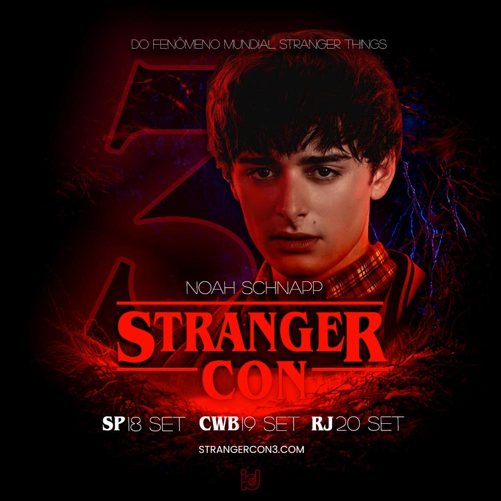 strangerconbr's tweet image. 🚨 Alerta vermelho! Do fenômeno mundial Stranger Things: Noah Schnapp na terceira e última edição da Stranger Con Brasil. 

18 Set- SP, 19 Set- CWB e 20 Set - RJ

Os locais, preços dos ingressos e outras infos estarão disponíveis em 20/01  às 20h em strangercon3.com