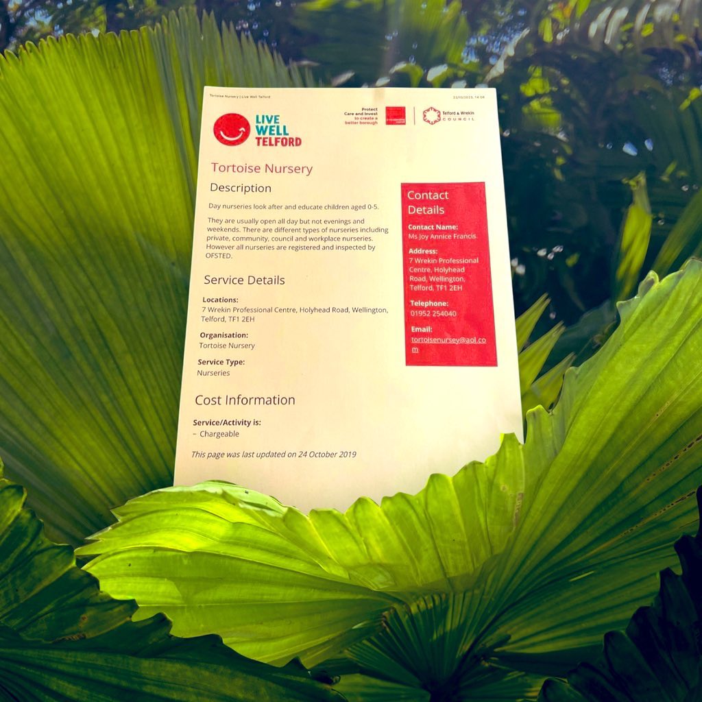 shrewsmorris's tweet image. If you’re in the #Shropshire and #Telford area and are looking for a nursery for a child then please do have a look at our super supporter @JoyFran97977213 who owns and runs two of the very best! 👇👇👇👇👇👇👇👇👍👍🥰