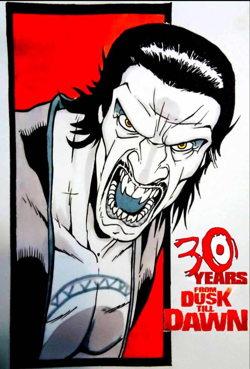 30 years ago From Dusk till Dawn was released!!! #fromdusktilldawn #troublemakerstudios #robertrodriguez #dannytrejo #trejo #ozstudios