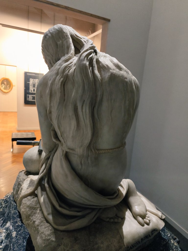 La Magdalena Penitente de Antonio Cánova: