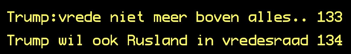 Tsja, wat is het nou?! #trump