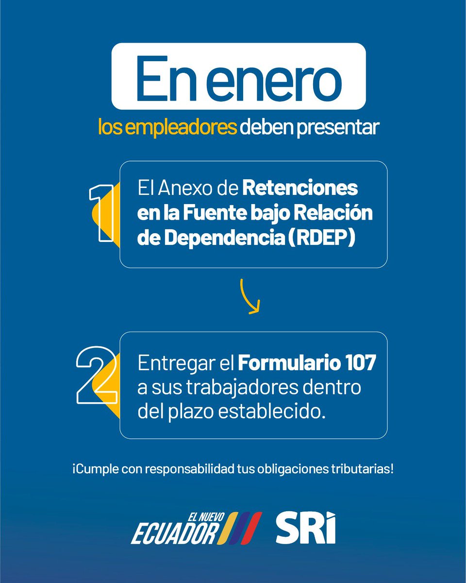 SRI Ecuador tweet media