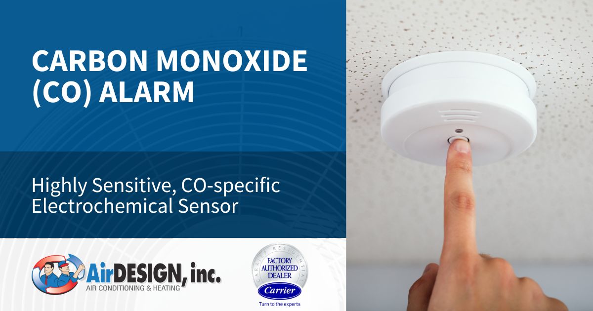 Winter means sealed homes and longer heating cycles, making carbon monoxide protection essential. Air Design’s CO detectors provide constant monitoring and fast alerts to keep your family safe.

bit.ly/3azEHE0 

#HomeSafety #CarbonMonoxideProtection #AirDesignNY