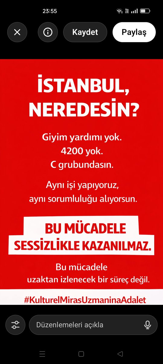 sasmaz52403's tweet photo. #KulturelMirasUzmaninaAdalet #KulturelMirasUzmani https://t.co/RiC72ICM5T