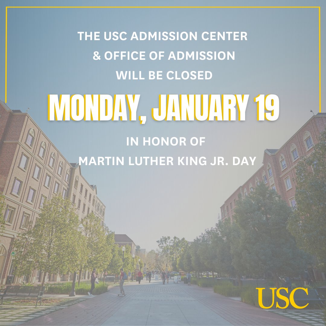 USC Admission tweet media