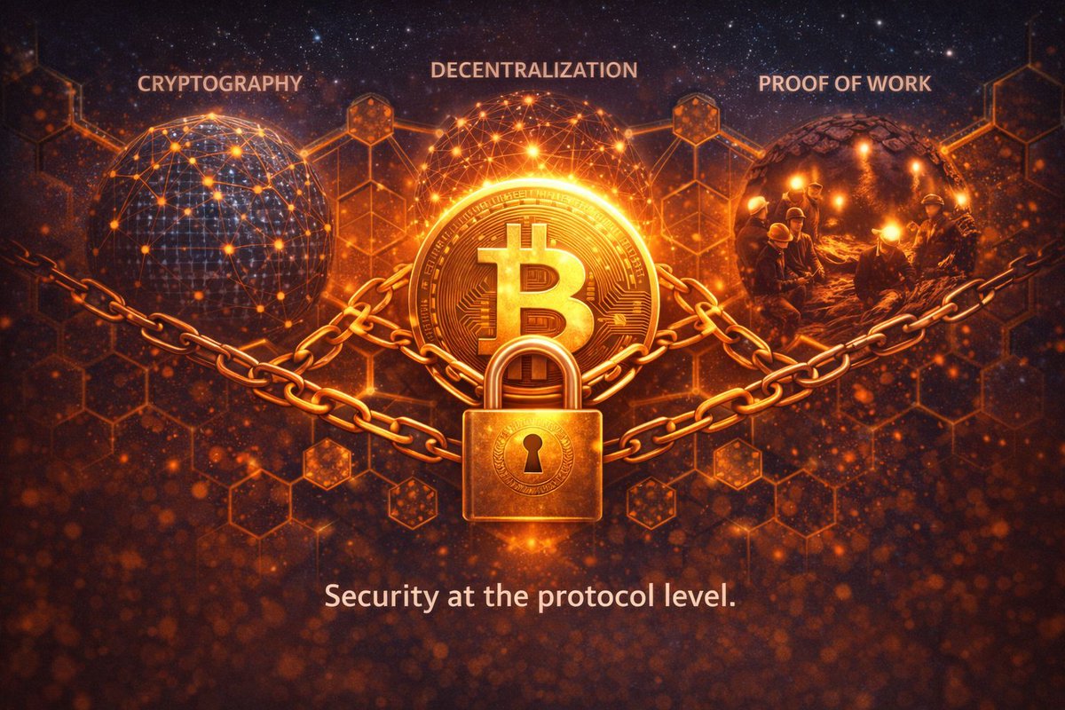 Bitcoin has never been hacked. Read that again. Exchanges get hacked.  Wallets get compromised. People make mistakes. But the Bitcoin network  itself has never been broken. Why? Because security is built into