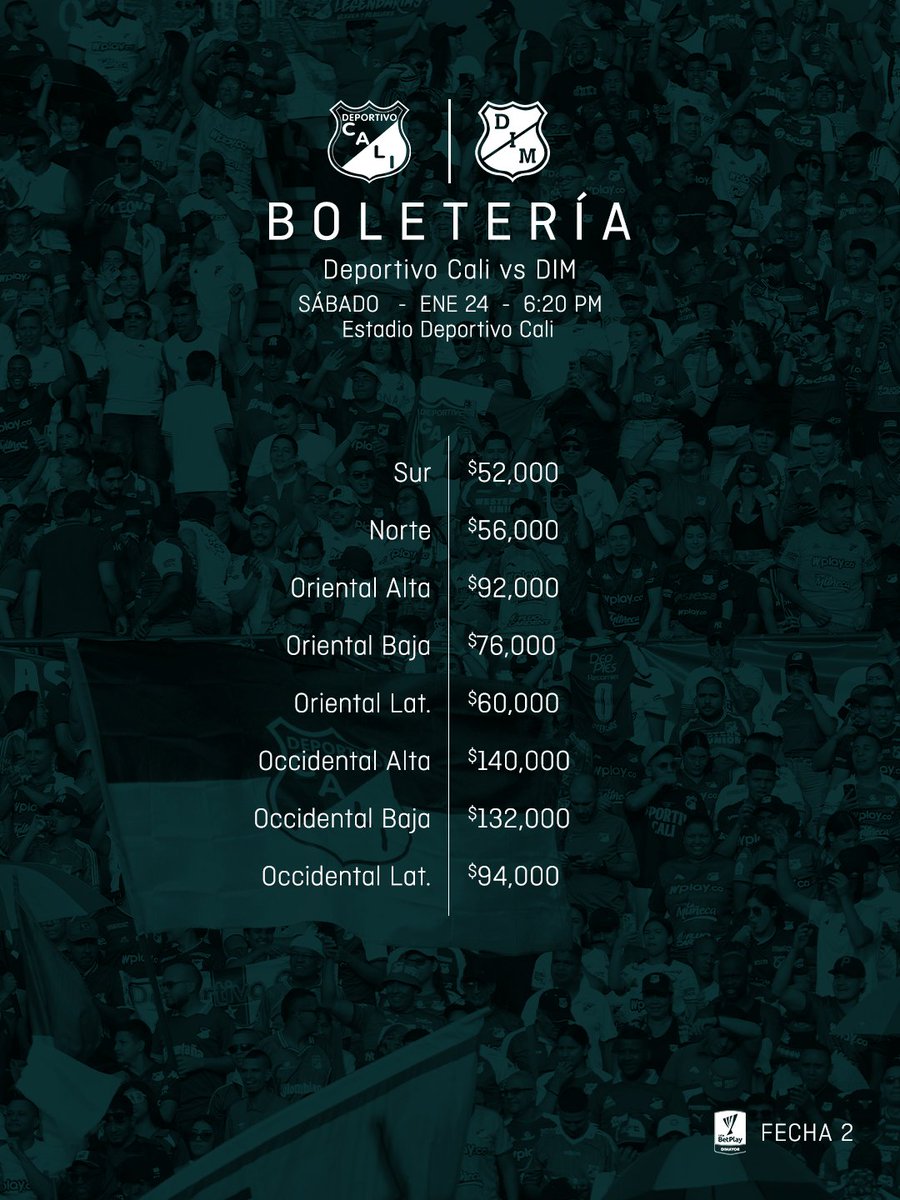 Este sábado volvemos a encontrarnos en nuestra casa 🏟️ ¡Tu aliento desde la tribuna es fundamental! 💚⚽
🎟️ Consigue tu entrada aquí 👇
warena.co/#/evento/1407