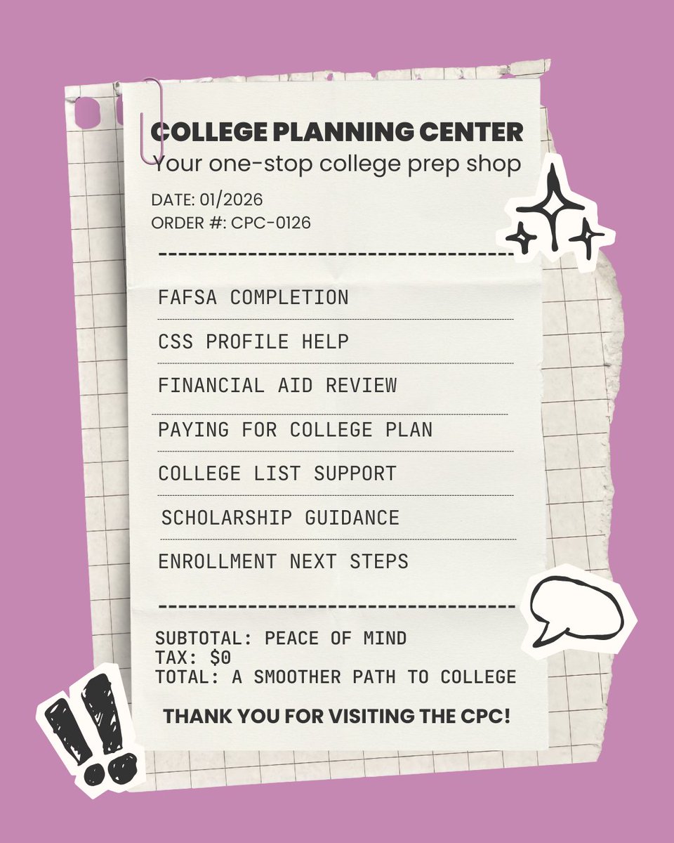 RISLA COLLEGE PLANNING CENTER tweet media