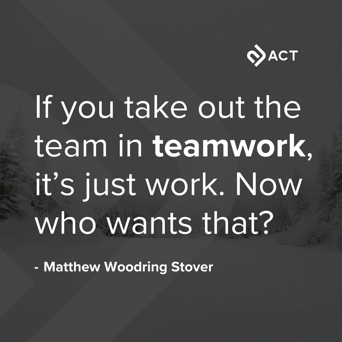 Teamwork turns effort into impact.
#MotivationMonday