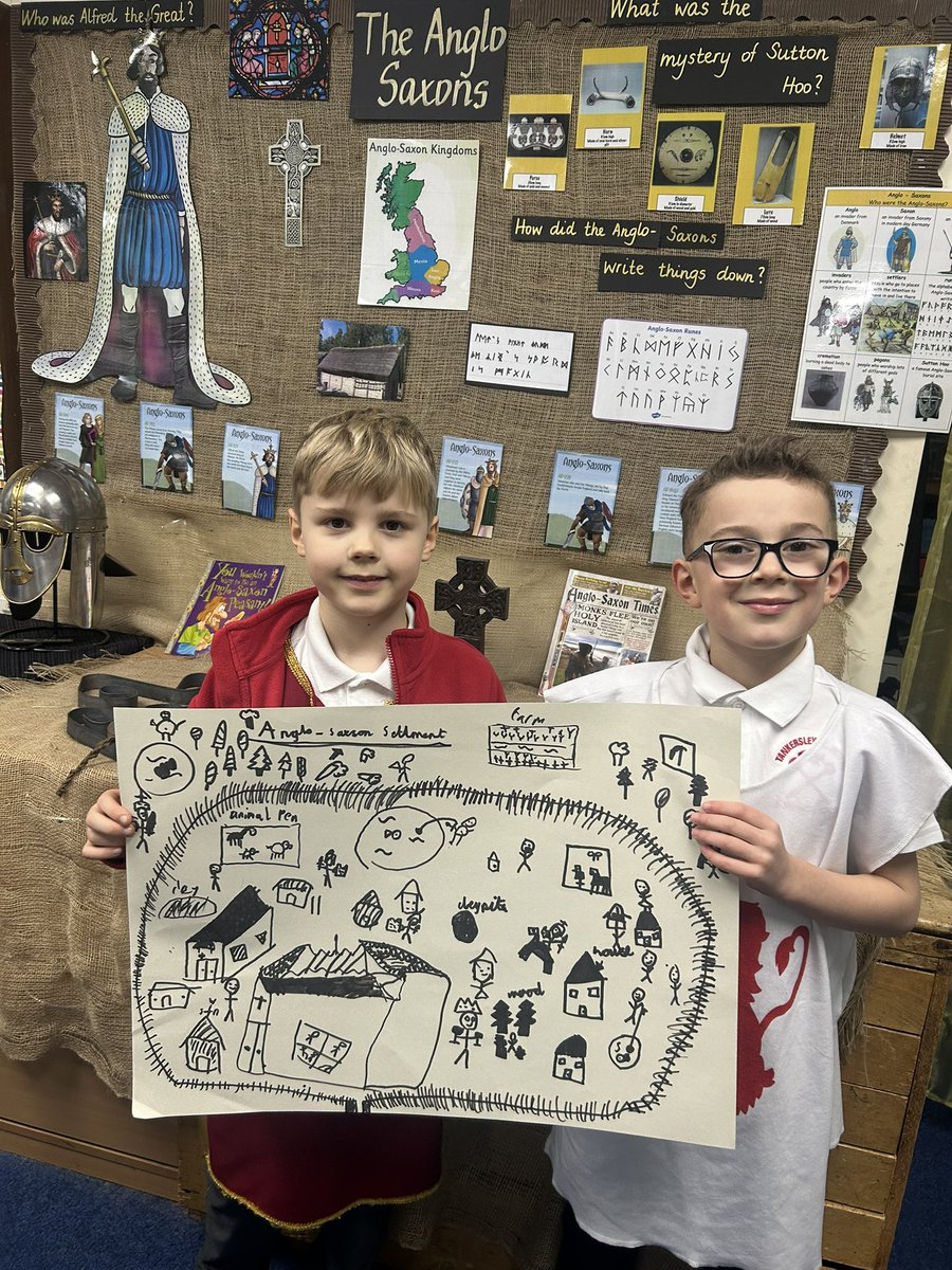 tankersleyspy3's tweet photo. Our special Anglo-Saxon day was a lot of fun today. We learnt about life in an Anglo-Saxon village, read the story aboit Beowulf, sang a song about Alfred the Great and even baked our own bread which tasted delicious! https://t.co/Ao2VRVZyUD