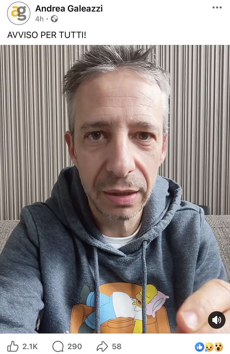 Account Google (gmail?) di Andrea Galeazzi hackerato! 
Presi di mira email e canale Youtube: incubo ricorrente 🙁