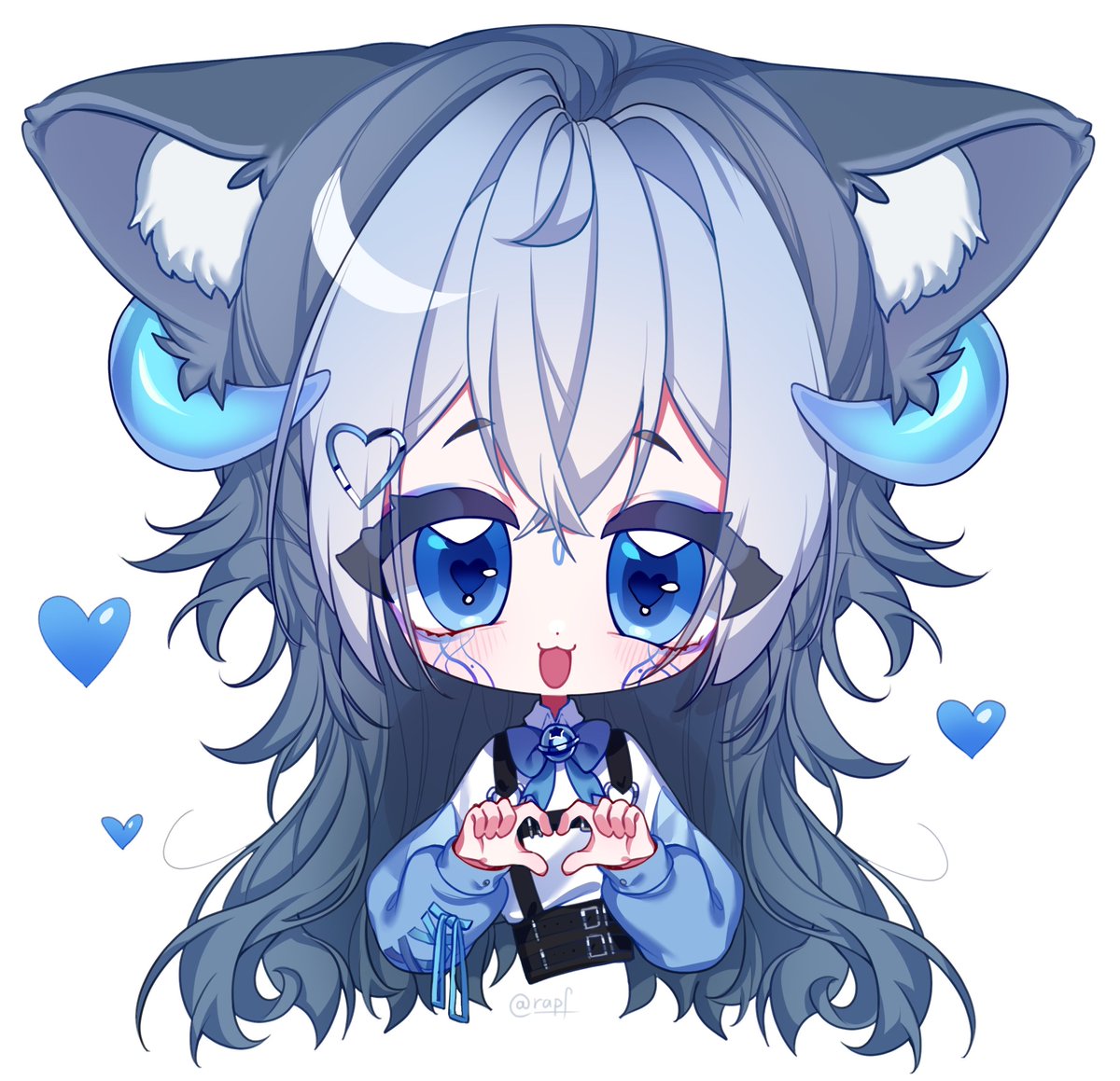 rapfffff's tweet image. chibi cmm  #artmoots #smallartist