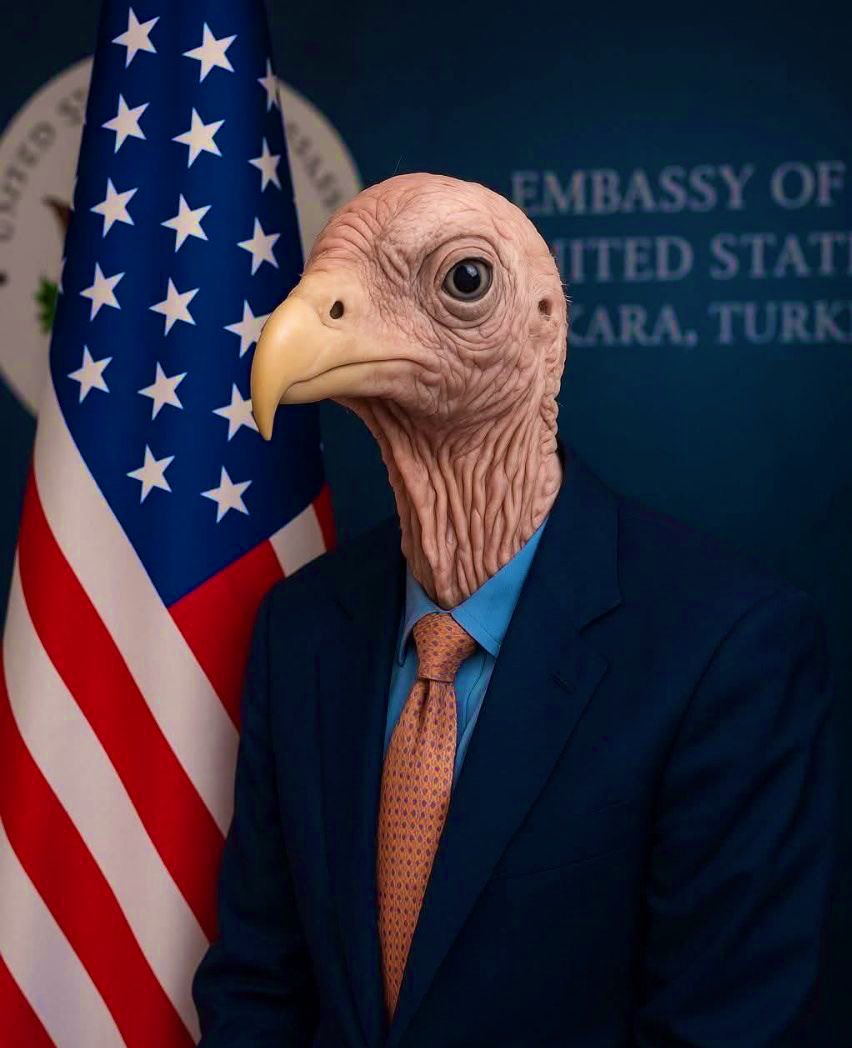 Whore !! <a href="/USAMBTurkiye/">Ambassador Tom Barrack</a>