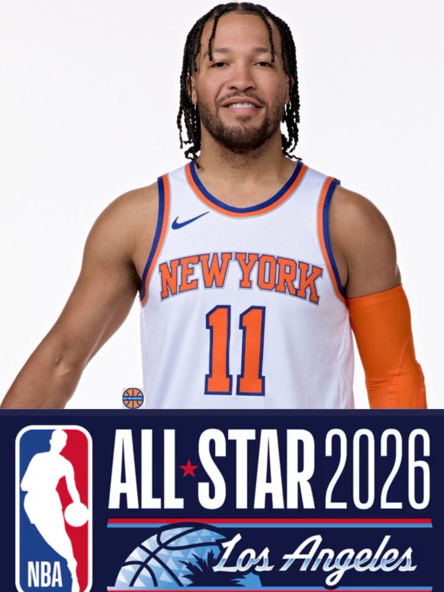 NBA_NewYork's tweet image. Jalen Brunson named an All-Star starter for the 2nd straight year