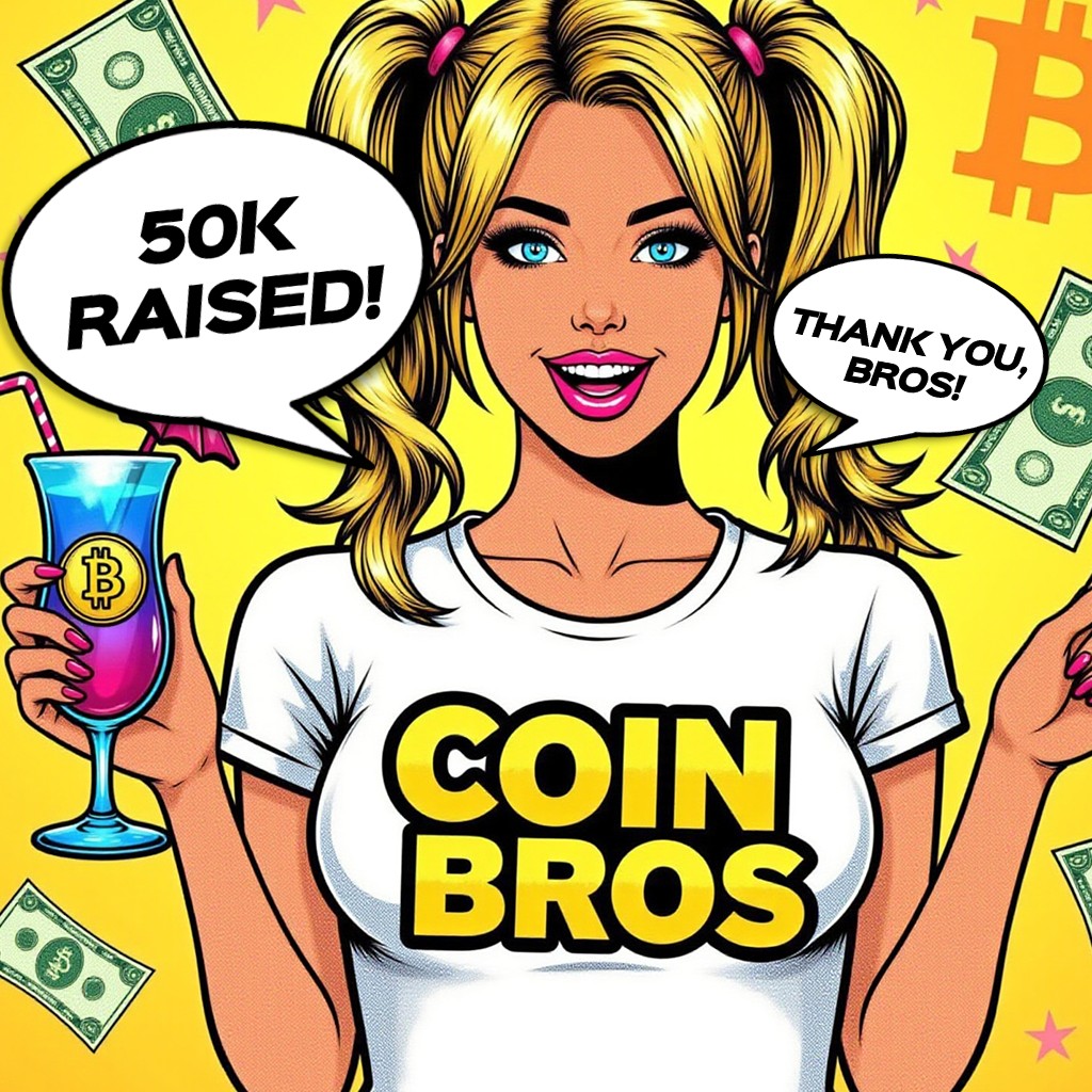 FIRST MILESTONE SMASHED! 🚀💰

$50K raised and counting! 🙌

The Booster Stage is filling up FAST! 📈 Don't miss the floor! 💎

👉 Join here: coinbros.io

Grab your bags NOW at the lowest possible price of $0.15 USD per $BROS before the price jumps to $0.20 USD! 💰⏳
