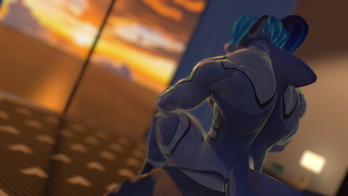 Hmm I love looking at the sunset so beautiful~