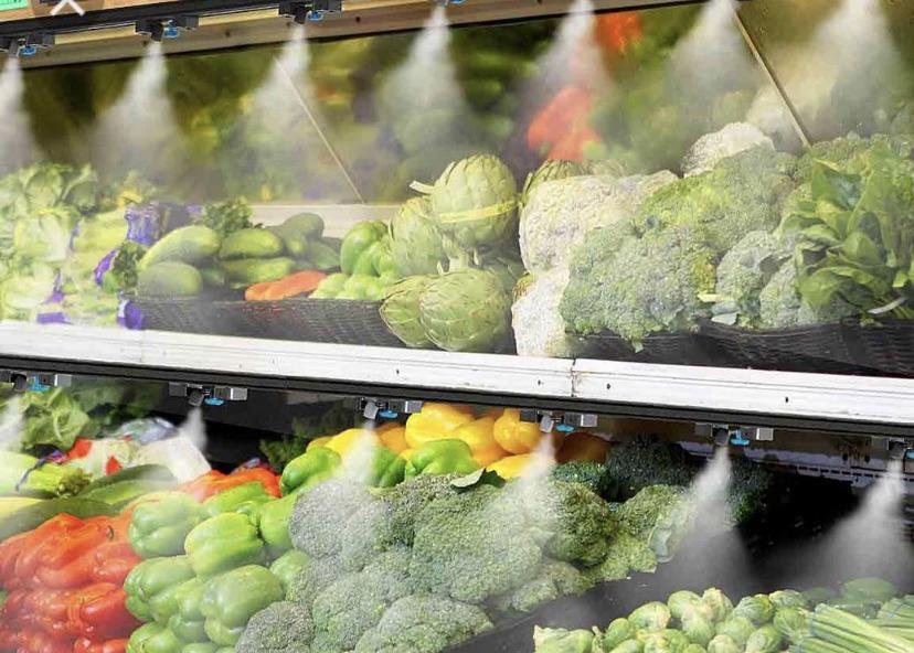 AlpacaAurelius's tweet image. Grocery stores are currently under investigation because the mist on organic produce isn't water -- it's actually full of chlorine and other pesticides to kill bacteria.

Even organic food has pesticides in many grocery stores.