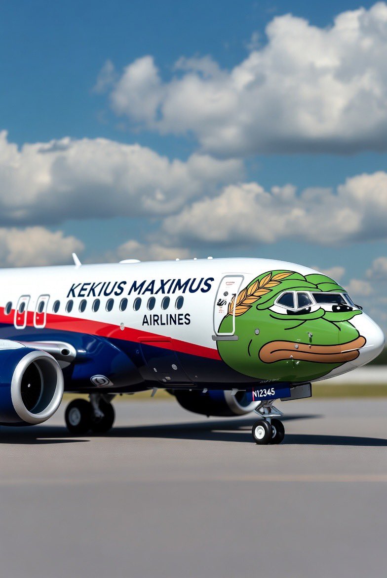 Kekius Maximus Airlines! 🐸✈️💫