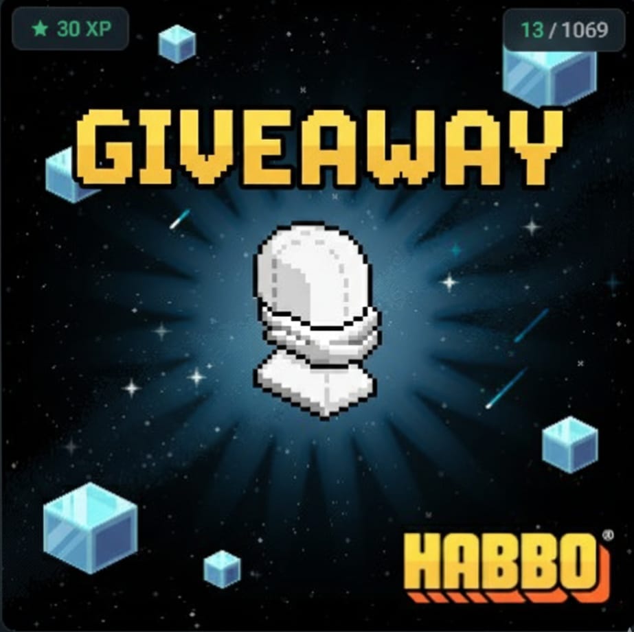 🥶GIVEAWAY HABBO NFT "TUBE SCARF" 🥶

➡️ FOLLOW <a href="/AlphaEs_/">Alpha</a>  &amp; <a href="/SalzedaHabbo/">SalzedaHABBO</a> 
💙 LIKE
🔁 RETWEET
👥 tag 2 

1 winner
ends 31/01

#HABBO