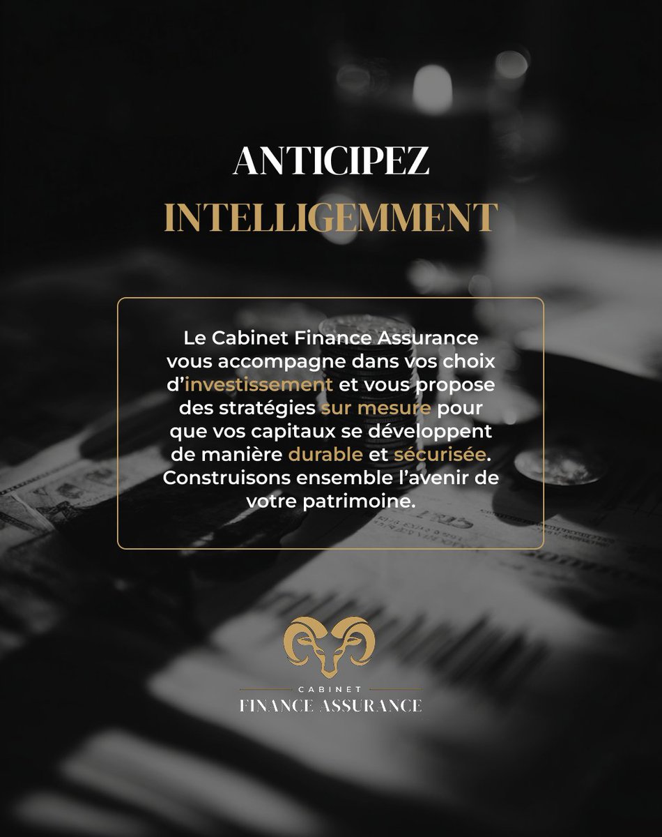 CabFinanceAssur's tweet photo. Le Cabinet Finance Assurance vous accompagne dans vos choix d’investissement et vous propose des stratégies sur mesure pour que vos capitaux se développent de manière durable et sécurisée. Construisons ensemble l’avenir de votre patrimoine. https://t.co/I7GdwLVN6C