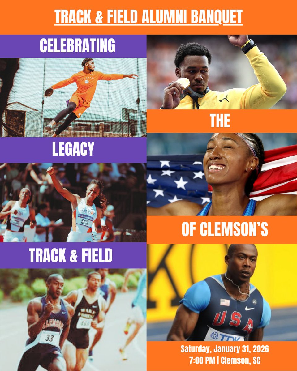 Clemson Track & Field/XC 🐾 tweet media