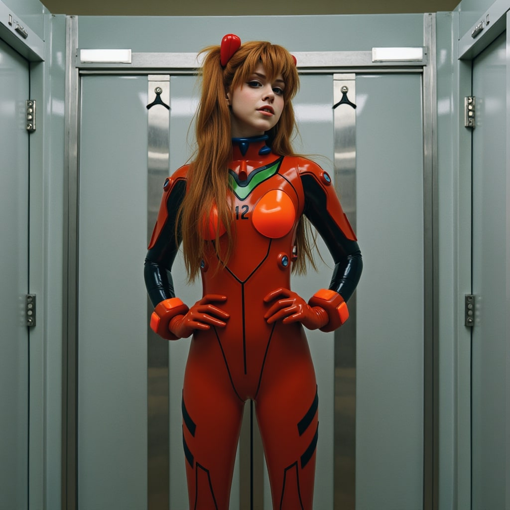 LatexJackAD's tweet photo. Asuka Langley from Neo Genesis
Realistic AI photography made with custom Lora based on real life Latex Cosplays of the Asuka Plugsuit.

#Asuka #asukacosplay #Plugsuit #latexplugsuit #latex #cosplay #neogenesis #photographgy #plugsuit #asukaplugsuit https://t.co/I0cULASqzP