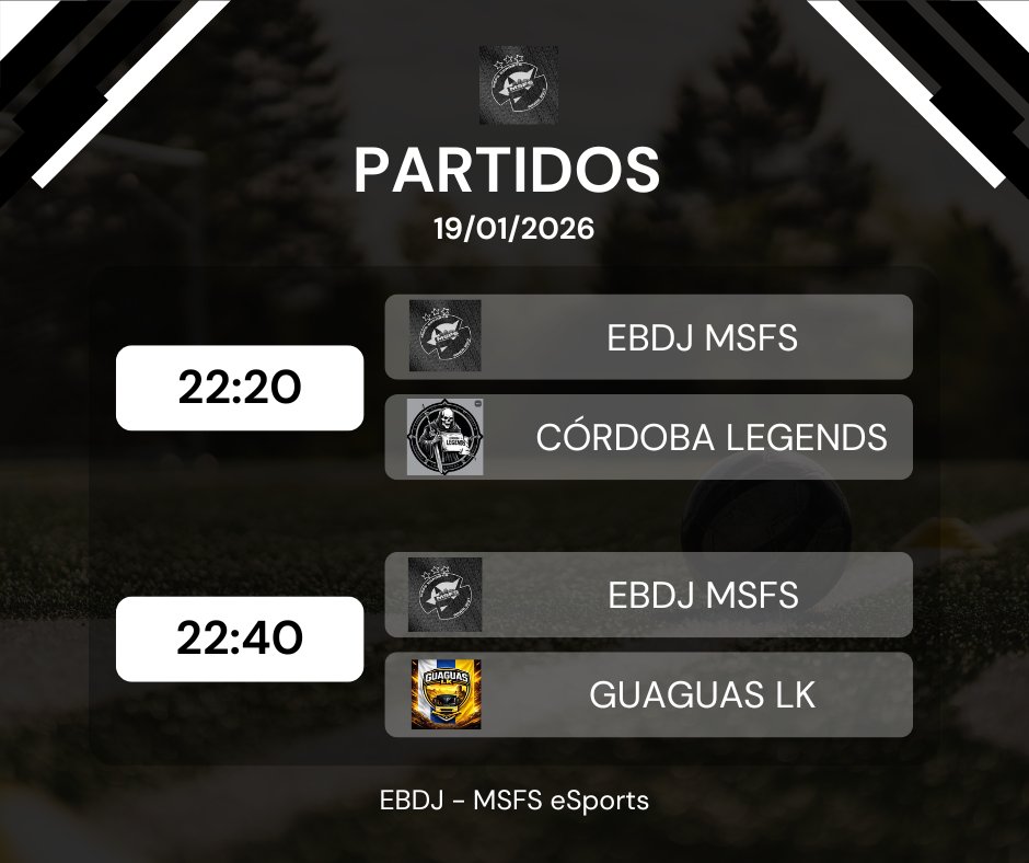 EBDJ - MSFSesports tweet media