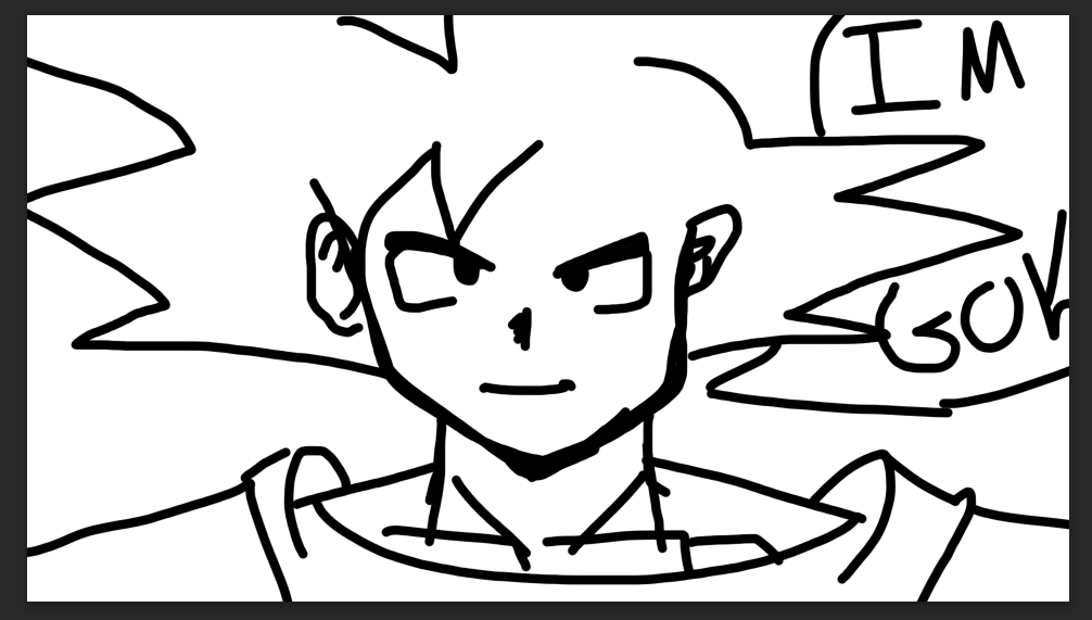 DotoDoya's tweet photo. Goku redraw challenge.

Can anyone draw this angle better than me? https://t.co/RelVZuERkU