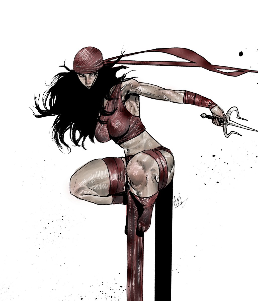 Shoryukenhadou's tweet image. Elektra