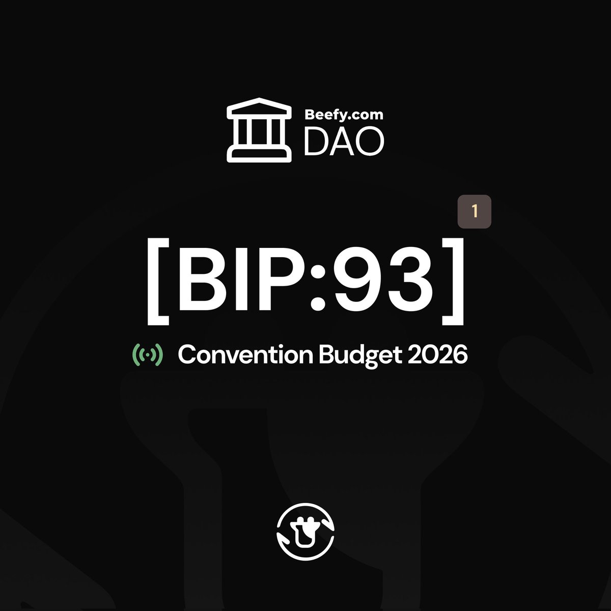 #BeefyVote: [BIP:93] Convention Budget 2026

The proposed budget covers sponsorship costs, marketing materials, and travel expenses for Beefy's participation in industry events.

🗳️ snapshot.box/#/s:beefydao.e…