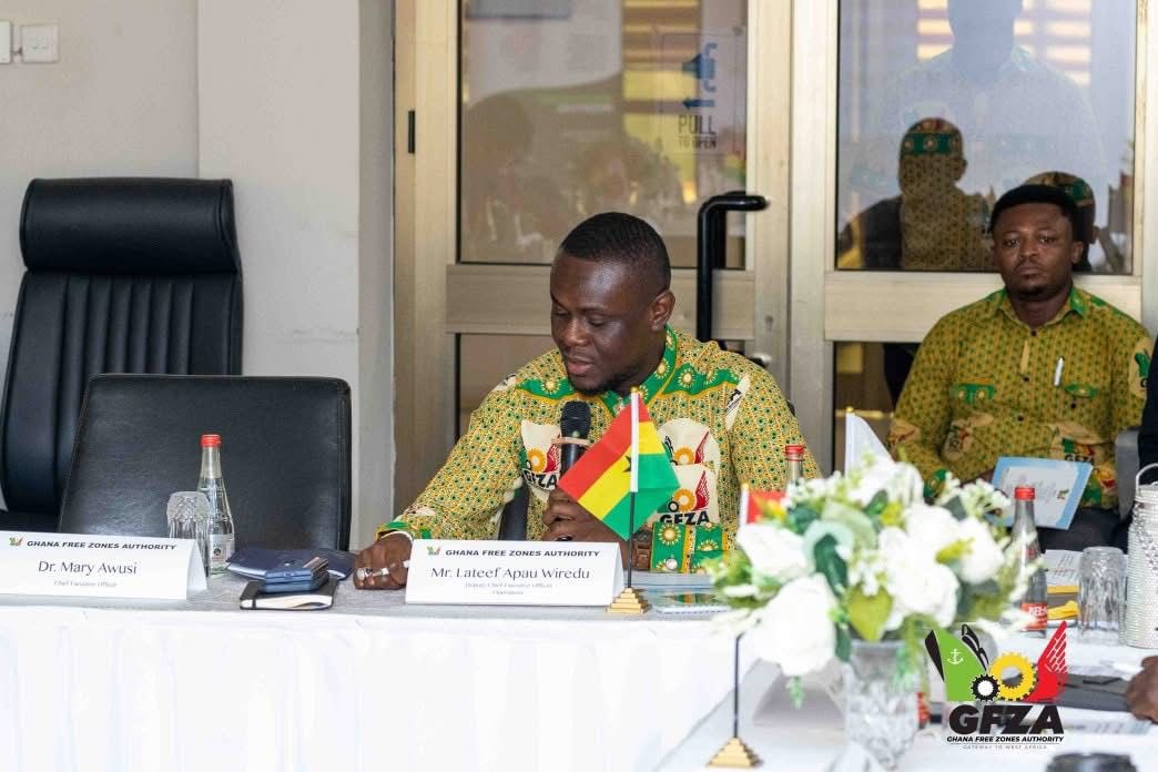 The GFZA hosted a Japanese business delegation at the Tema Export Processing Zone to showcase Ghana's investment opportunities and boost economic ties between Ghana and Japan. Ghana's prospects look bright under Prez Mahama's leadership 🇬🇭