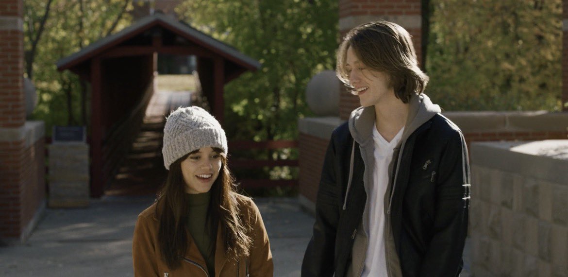 crophyneswhite's tweet photo. Winter Spring Summer or Fall, dir. Tiffany Paulsen, was filmed in 11 days 😊💖
#PercyHynesWhite #JennaOrtega #WinterSpringSummerorFall https://t.co/Jpbn4NAxIl