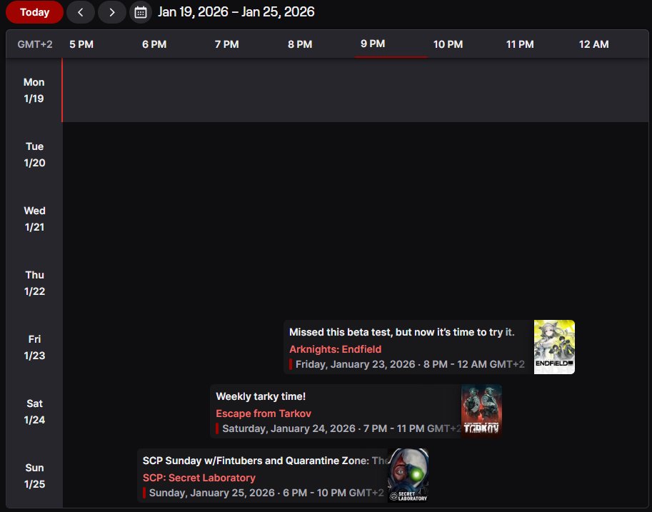 Meow ^^) Here’s this week’s schedule! 🐾

EET (UTC+2)      

twitch.tv/flashver 

#Vtuber #ENVTuber #Fintuber