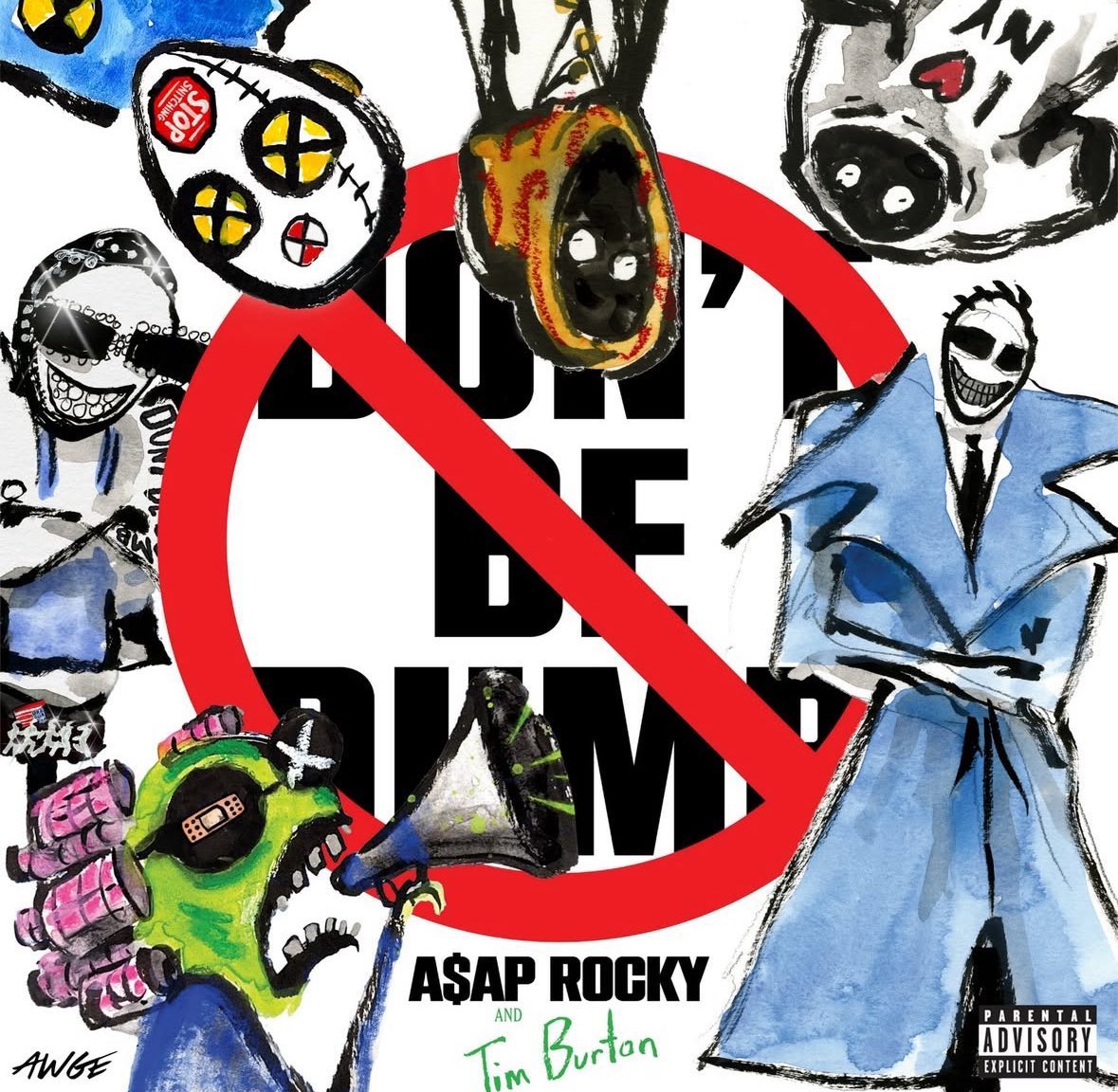 DailyRapFacts's tweet image. A$AP Rocky's"Don't Be Dumb" is projected to debut at No. 1 with over 200K in first-week sales
