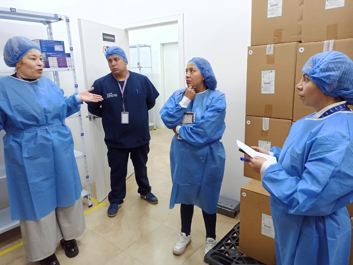 Mile_valdiviezo's tweet photo. 🏥 La seguridad en salud empieza antes de llegar al paciente.
Inspeccionamos áreas de almacenamiento de dispositivos médicos en la auditoría de renovación del certificado #BPADT, cuidando tu bienestar y el de tu familia. ✔️ https://t.co/VnsMEemeF4
