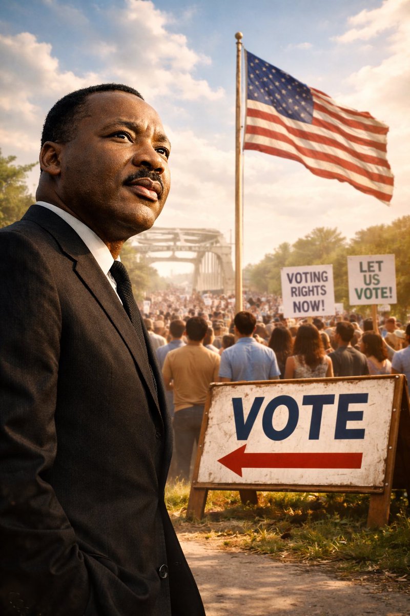 OneV_Vote's tweet image. Dr. King believed the ballot was the foundation of American democracy. 🗳️ OneV’s latest essay examines what MLK stood for on voting rights, where America is falling short, and what we can do to close the gap.
Read more 👉🏾 onev.vote/2026/01/19/hon…
#MLKDay #VotingRights #Democracy