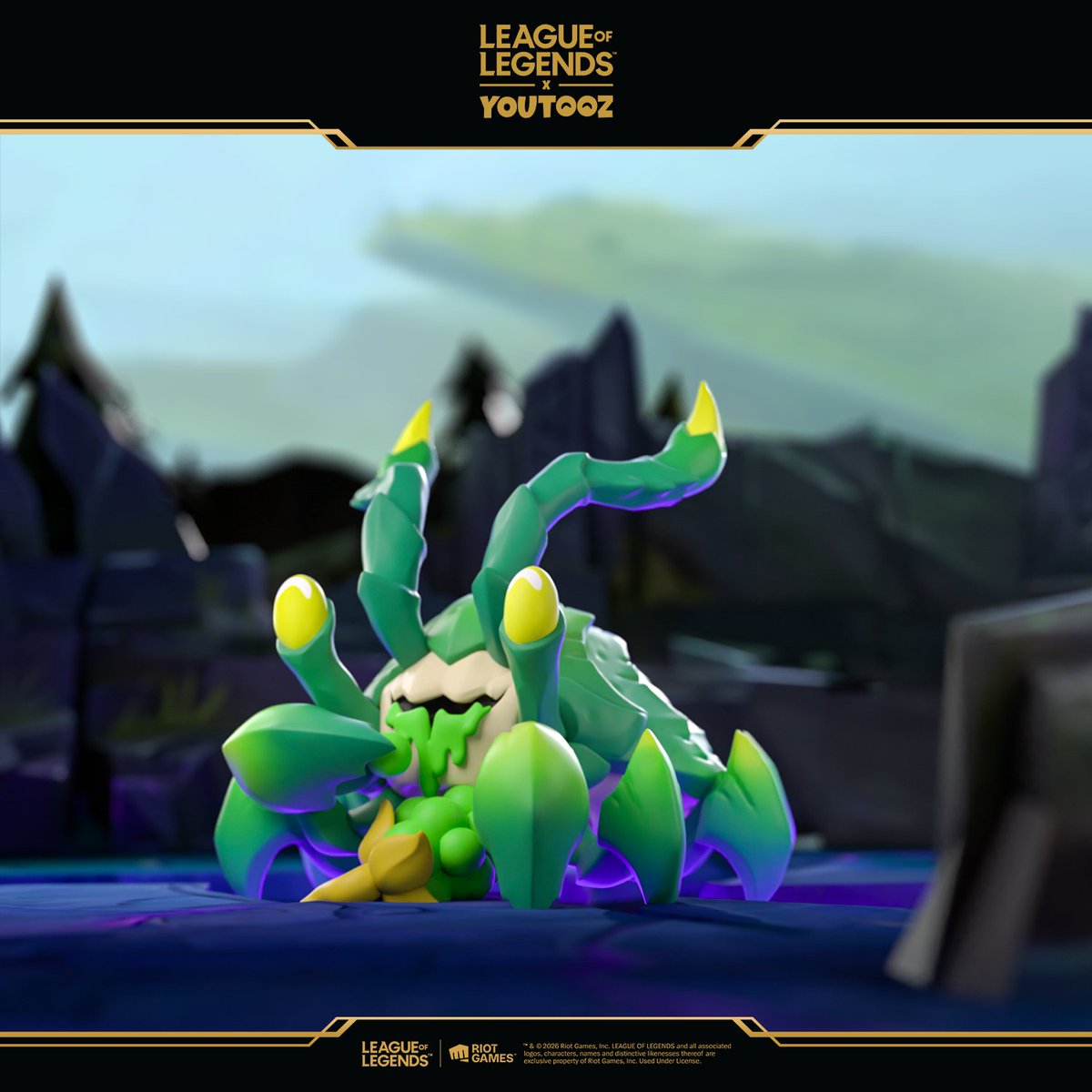 baron nashor has spawned 🐲

the #leagueoflegends x youtooz collection returns with new collectibles, dropping jan 23rd at 3pm est 🦀