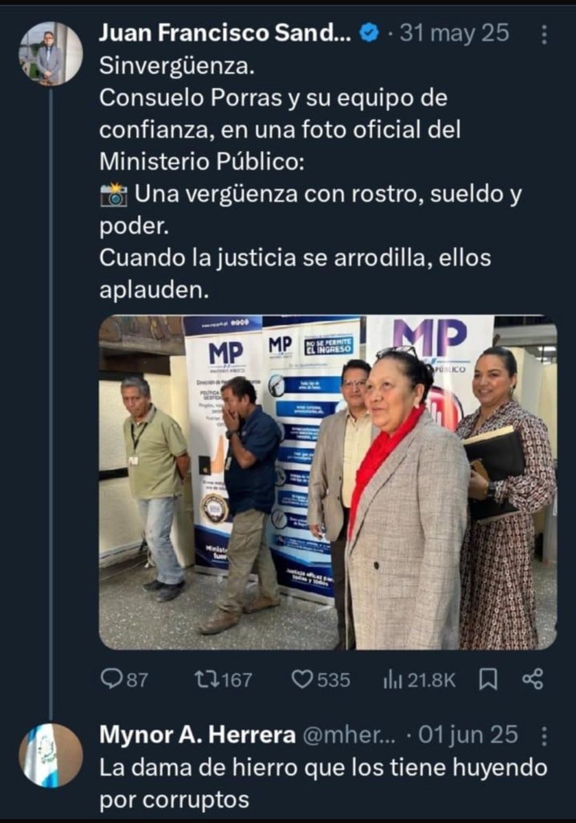 Lo que se repostea y publica desde la cuenta de X vinculada con el predicador y rector de la UPANA, Mynor Augusto Herrera Lemus (<a href="/mherreralemus/">Mynor A. Herrera</a>), no es ajeno a su investidura como integrante de la Comisión Postuladora para magistrados del TSE. No es idóneo para el cargo y debe
