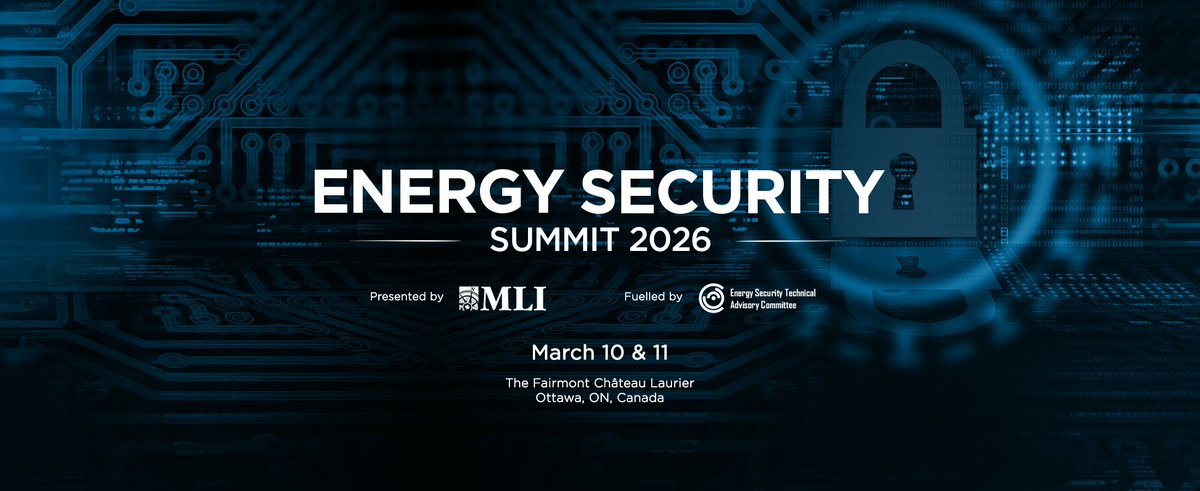 I'm pleased to be co-chairing the 2026 Energy Security Summit where we will reflect on the evolving global threat landscape, Canada’s role in supporting global energy security, and the technologies critical to protecting and strengthening domestic energy production and delivery