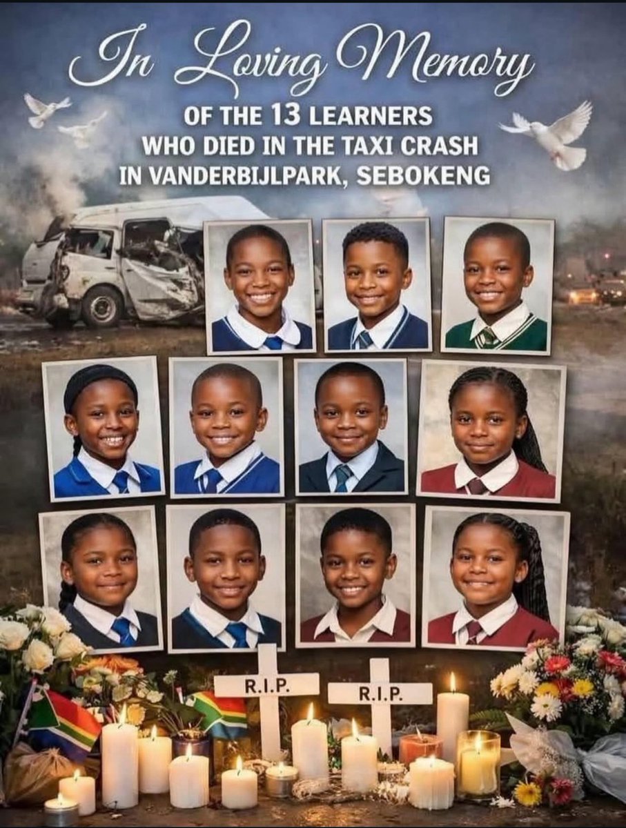 My prayers are with the families, friends and classmates. Kwaze kwabuhlungu 💔💔💔💔💔