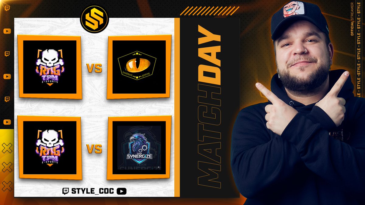 🥳 LIVEEEEEEEEE!

Arrancamos la Semana con Doble Guerraza Top! 💪

🏆 Meteor Mistle Cup - PuXas Cup

✅ RNG x TPM 🆚 Headstart Gaming
✅ RNG x TPM 🆚 Team Synergize

TODO el MUNDO para DENTRO! ❤️

🟣 twitch.tv/style_coc
🔴 youtube.com/live/64IDl67xi…