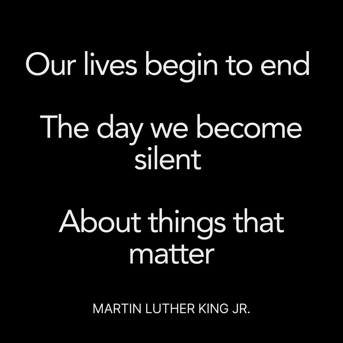 Gordon4House's tweet photo. A powerful reminder on #MLKDay: silence is not neutral. Today we honor Dr. King’s legacy by reflecting on the courage it takes to speak up for what is right, even when it’s difficult. https://t.co/xQxGj5Z7aj