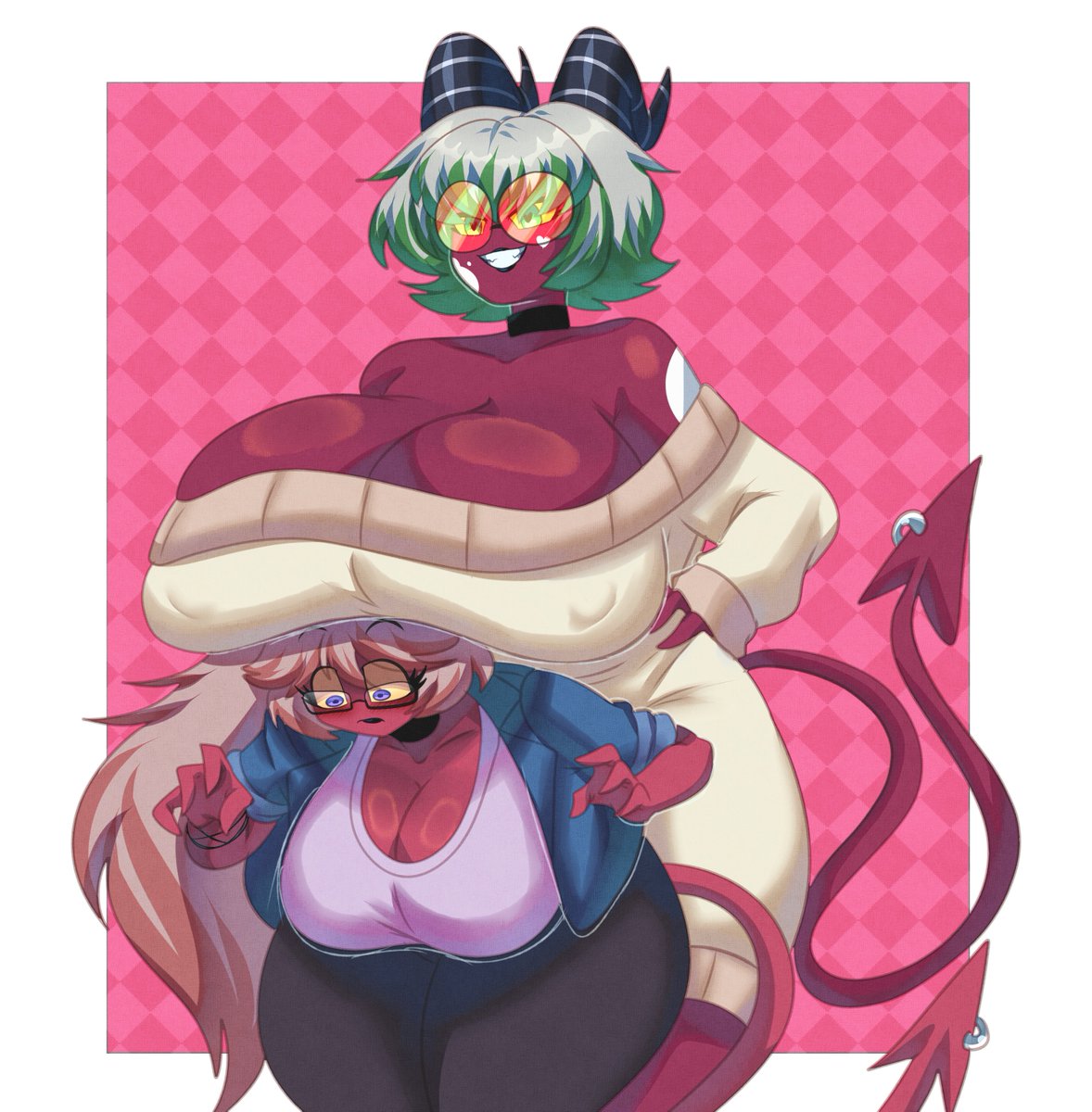 [CEL-SHADE COMMISION]

IMP GALS <3