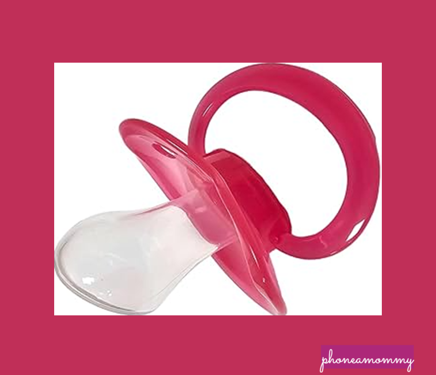 "Shhh, don’t fuss—of *course* you sleep with it. Big girls get chapstick. Sissy babies like you get paci's." #abdl #adultbaby #abdlbaby #abdlplay #adultpacifier #ageplay #infantilism #phoneamommy 1-888-430-2010