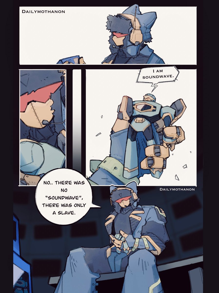 whyryouhere091's tweet image. A strange child without guidance nor love, left to wander the world alone, to look for  a warmth it’s never known 
#TransformersAnimated #Transformers #Soundwave #Tfa