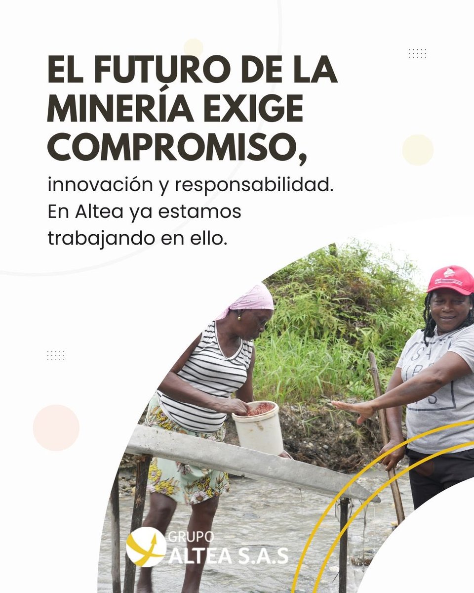 Altea_Grupo's tweet photo. Miramos hacia 2026 con la convicción de que la minería bien hecha es el camino.
Innovamos, fortalecemos capacidades y asumimos la responsabilidad de construir un sector más sostenible y competitivo desde hoy.

#MineriaBienHecha https://t.co/DDbnuHKoi4